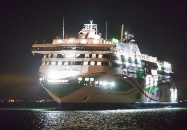 Tallink izrāda jauno LNG ātrgaitas prāmi Megastar