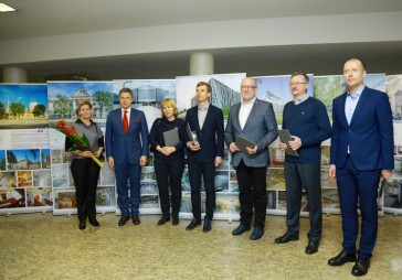 FOTO: Apbalvoti Rīgas labākie arhitekti