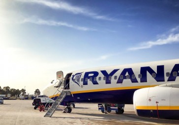 Ryanair februārī audzē pārvadājumu apjomu