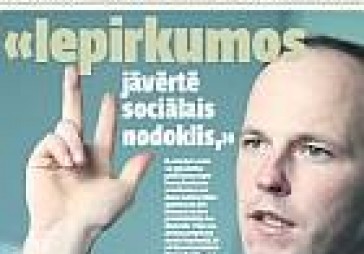 Grib, lai iepirkumos nozīme ir arī socnodoklim