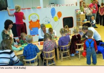 Upmalas Birojos atklāts privātais bērnudārzs