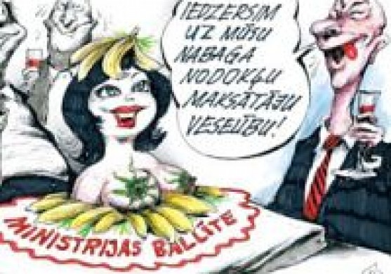 Db viedoklis: Valsts aparāts iecerējis rīkot absurda dzīres uz parāda