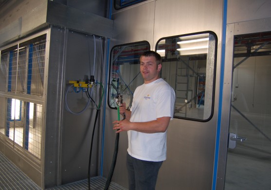 Gatavojas startam jaunā ražotnē