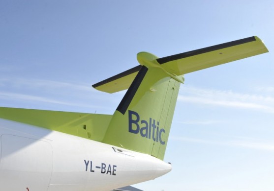 airBaltic lidmašīna nosēžas ar izslēgtu dzinēju