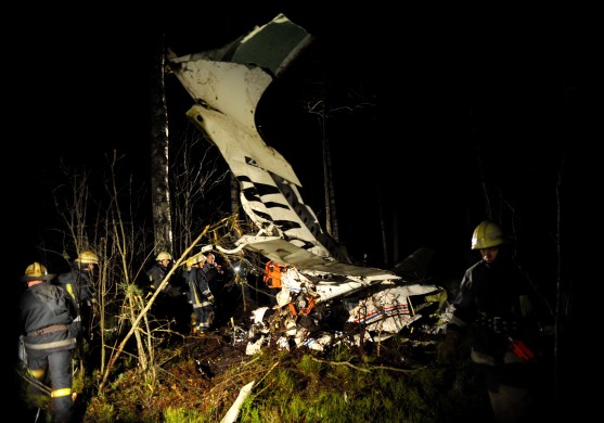 Lidmašīna Bukultos nokritusi eksāmena laikā