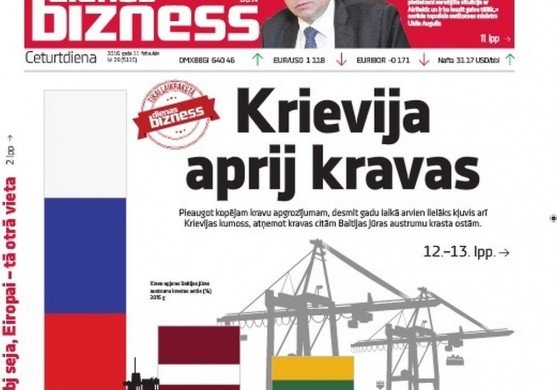 Tikai Dienas Biznesā: Krievija aprij kravas