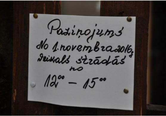 Ģimenes bizness - veikals vasarnīcu ciemā 