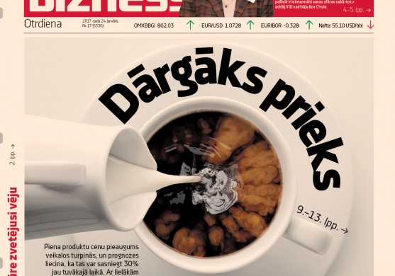 Dārgāks kļūst gan piens un kafija, gan citi produkti