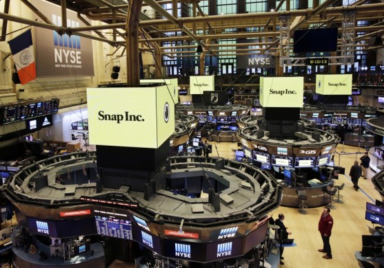 Snapchat prieks akciju tirgos bija īss