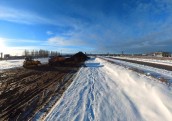 Lidostas Rīga teritorijā uzsākta Rail Baltica ceļu izbūve