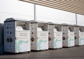 AJ Power Recycling uzstāda tekstila šķirošanas konteinerus Rīgā