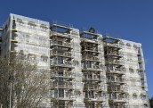 Jaunajā projektā Valterciems svin pirmos spāru svētkus