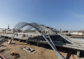 Atsākta Rail Baltica Rīgas centrālās stacijas ēkas būvniecība 