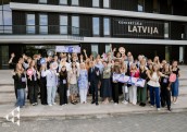 Uzņēmējdarbības un līderības nometnē Ventspilī vidusskolēni izstrādā ilgtspējīgus biznesa projektus 