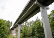 Atvērs satiksmi uz Lorupes viadukta un jaunajā rotācijas aplī