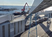 LNK Industries nodod ekspluatācijā sēra pārkraušanas termināli Somijā