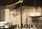 Gada inflācija novembrī Latvijā samazinājusies līdz 3,8%