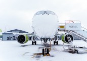 airBaltic saņem jaunāko Airbus A220-300 lidmašīnu